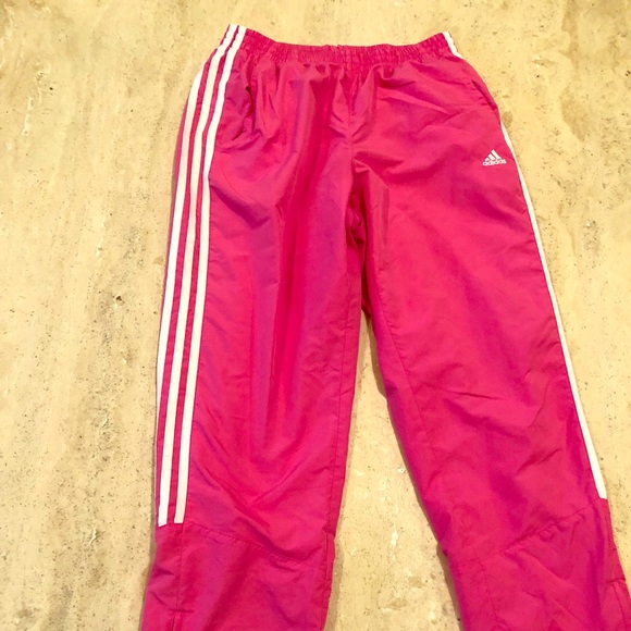 light pink adidas pants